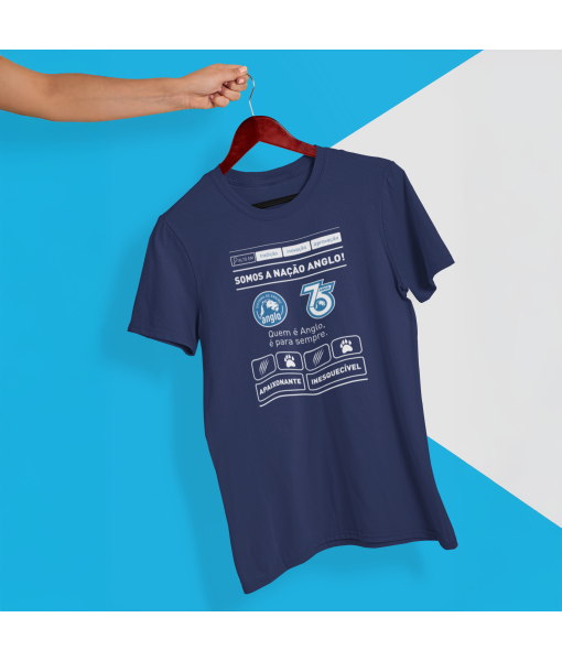 Camiseta Azul - Anglo