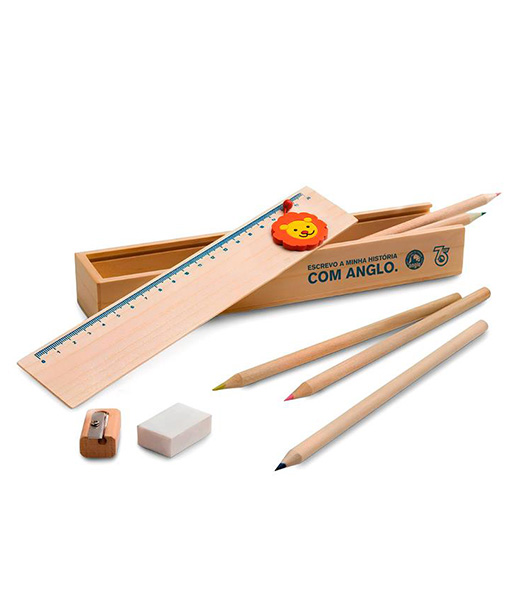 Estojo em Madeira - Anglo