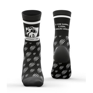 Meia InterAnglo Preta - Anglo